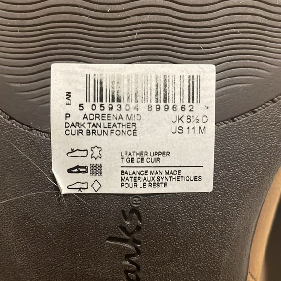 Clark’s Women’s Adreena Hope Booties Size 11 Tan Leather Western Coastal Cowgirl - Picture 16 of 16